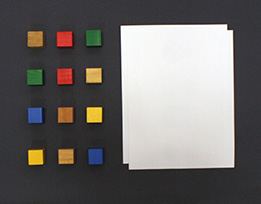 Materials used in Blocks and More Blocks.