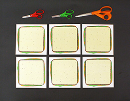 Materials used in Paper Sandwich.