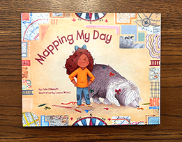 Julie Dillemuth’s book “Mapping My Day.”