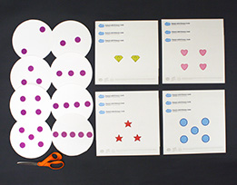 Materials used in Pounce! with Pictures.