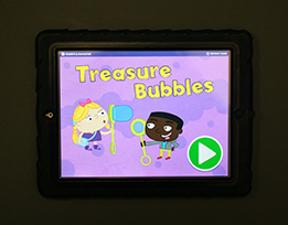 Materials used in Treasure Bubbles.