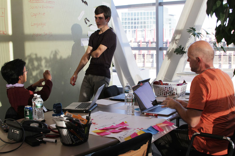 Ideas are fleshed out and prototypes are built