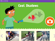 Cool Shadows app screenshot.