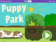 Puppy Park app screenshot.